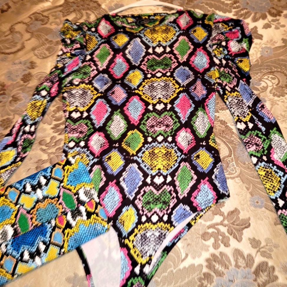Body Suit With Matching Clutch!!!